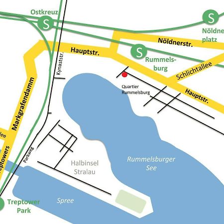 Apartments Rummelsburger Bucht Am Ostkreuz Berlin Exteriör bild